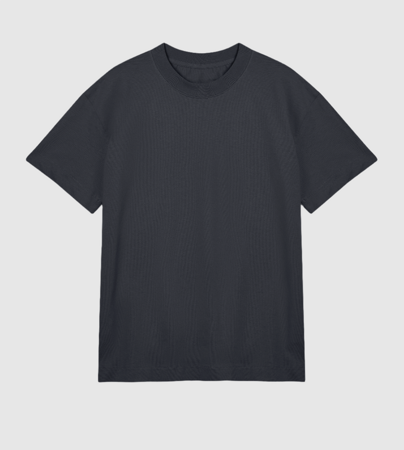 Snus T-Shirt (Off Black & Soft Blue)